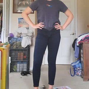 Gloria Vanderbilt, All-Around Skinning Effect Jeggings, Size 6